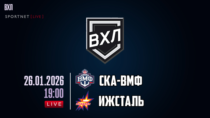 СКА-ВМФ - Ижсталь хайлайты 2026-01-26