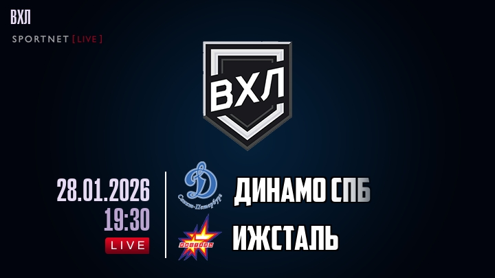 Динамо Спб — Ижсталь, смотреть онлайн 28 января 2026