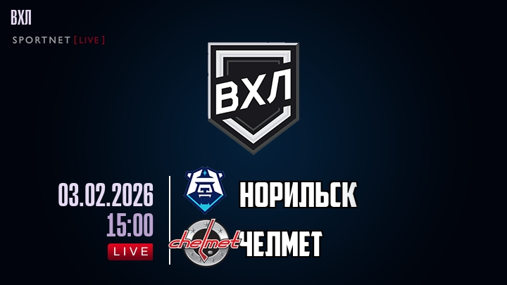 Норильск - Челмет хайлайты 2026-02-03