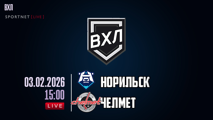 Норильск - Челмет хайлайты 2026-02-03