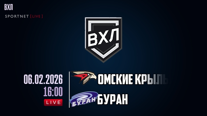 Омские Крылья - Буран хайлайты 2026-02-06
