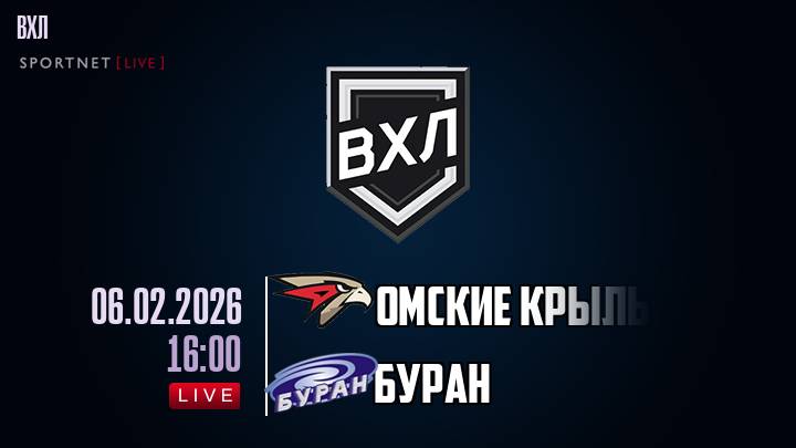 Омские Крылья - Буран хайлайты 2026-02-06