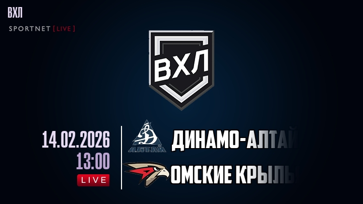 Динамо-Алтай - Омские Крылья хайлайты 2026-02-14