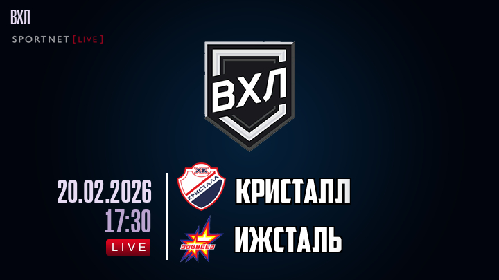 Кристалл - Ижсталь хайлайты 2026-02-20