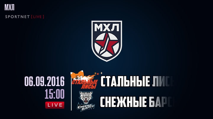 Стальные Лисы — Снежные Барсы, смотреть онлайн 6 сентября 2016