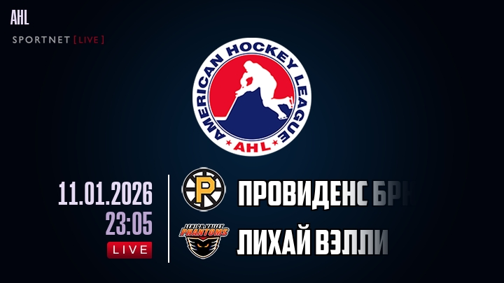 Провиденс Брюинз — Лихай Вэлли, смотреть онлайн 11 января 2026