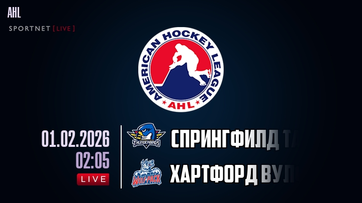 Спрингфилд Тандербердс - Хартфорд Вулф Пэк хайлайты 2026-02-01