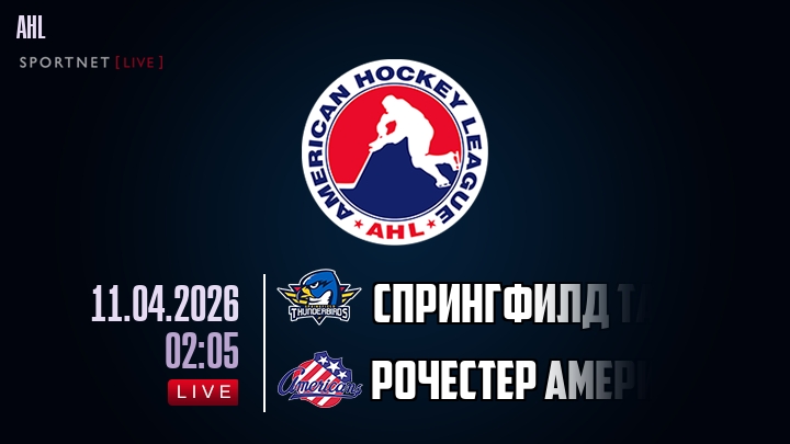 Спрингфилд Тандербердс — Рочестер Американс, смотреть онлайн 11 апреля 2026
