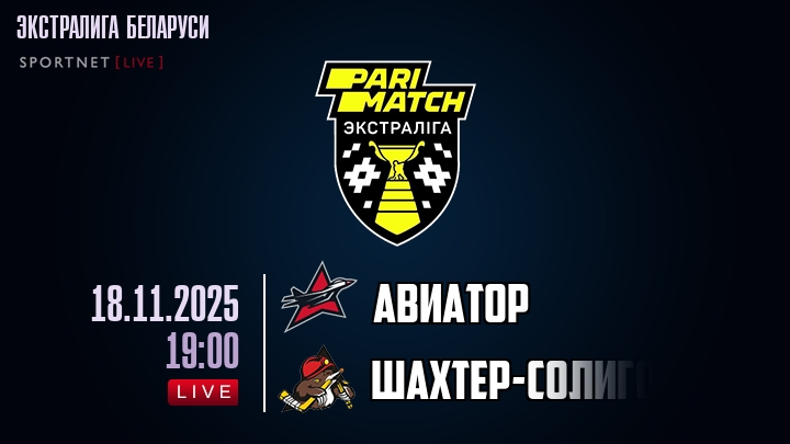 Авиатор — Шаxтер-Солигорск, смотреть онлайн 18 ноября 2025