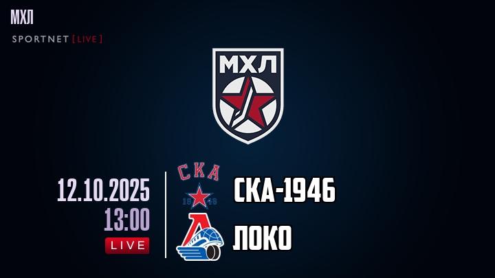 СКА-1946 — Локо, смотреть онлайн 12 октября 2025