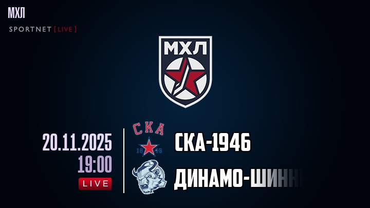 СКА-1946 — Динамо-Шинник, смотреть онлайн 20 ноября 2025