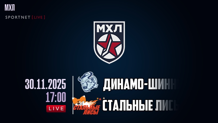 Динамо-Шинник — Стальные Лисы, смотреть онлайн 30 ноября 2025
