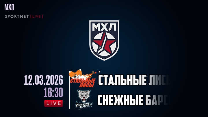 Стальные Лисы — Снежные Барсы, смотреть онлайн 12 марта 2026