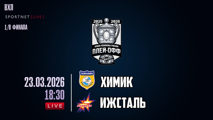 Химик - Ижсталь хайлайты 2026-03-23
