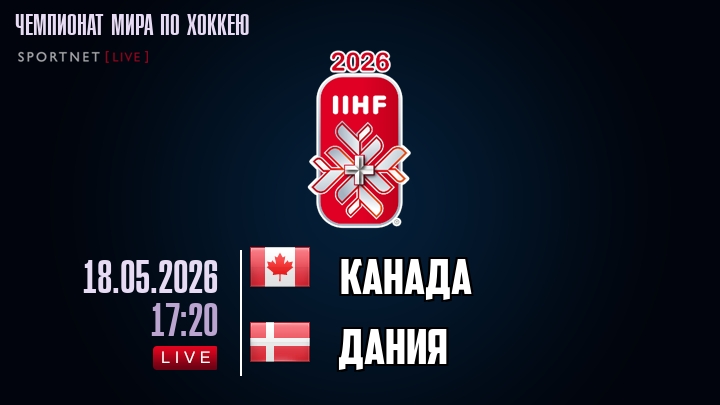 Канада - Дания хайлайты 2026-05-18