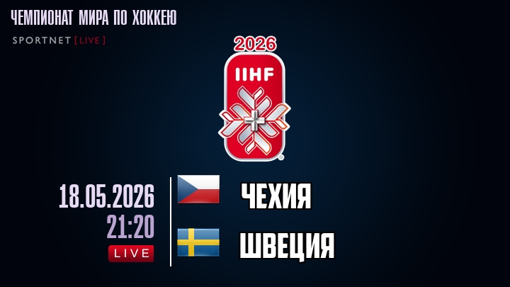Чехия - Швеция хайлайты 2026-05-18