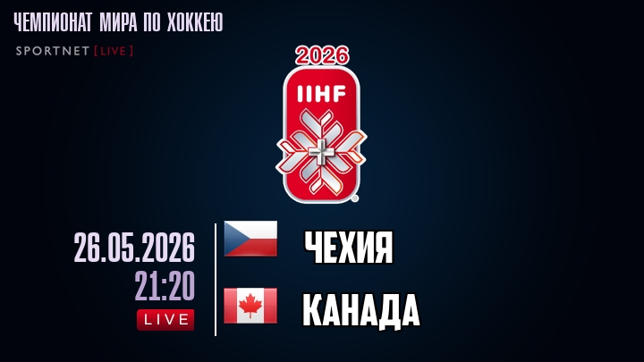 Чехия - Канада хайлайты 2026-05-26