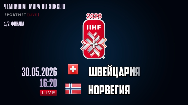 Швейцария - Норвегия хайлайты 2026-05-30