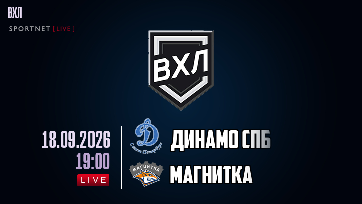 Динамо Спб - Магнитка хайлайты 2026-09-18
