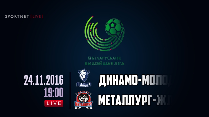 Динамо-Молодечно — Металлург-Жлобин, смотреть онлайн 24 ноября 2016