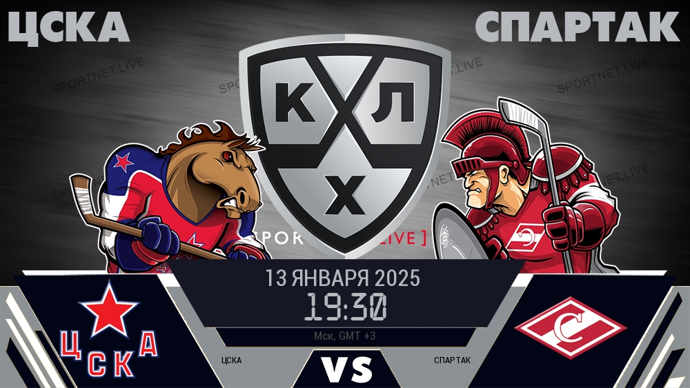 ЦСКА - Спартак хайлайты 2025-01-13