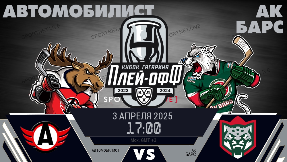 Автомобилист - Ак Барс хайлайты 2025-04-03