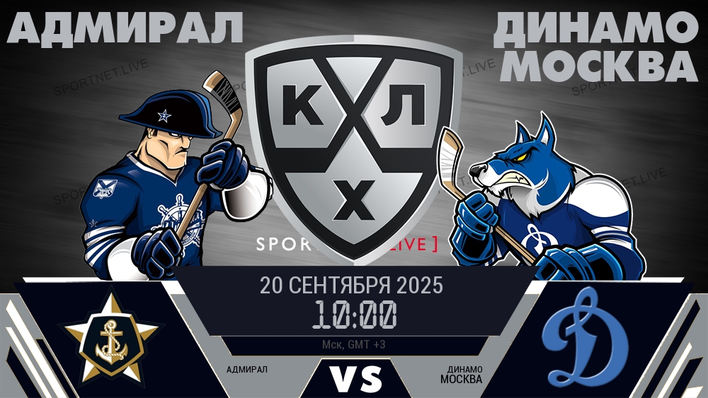 Адмирал - Динамо Москва хайлайты 2025-09-20