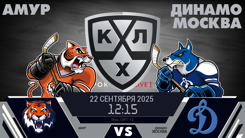 Амур - Динамо Москва хайлайты 2025-09-22