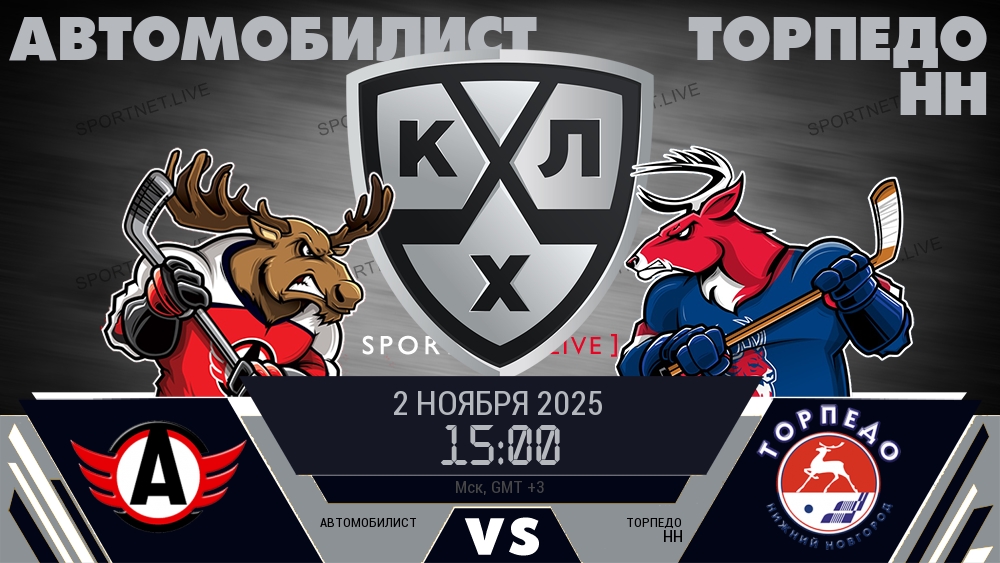 Автомобилист - Торпедо НН хайлайты 2025-11-02