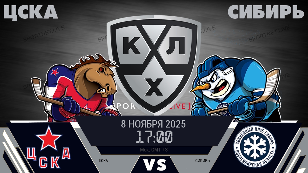 ЦСКА - Сибирь хайлайты 2025-11-08