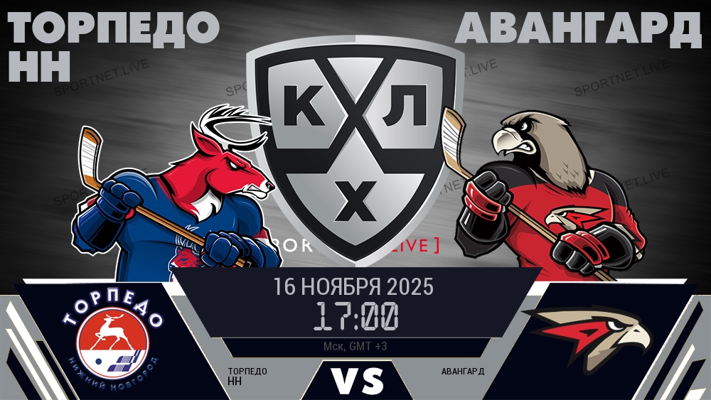 Торпедо НН - Авангард хайлайты 2025-11-16