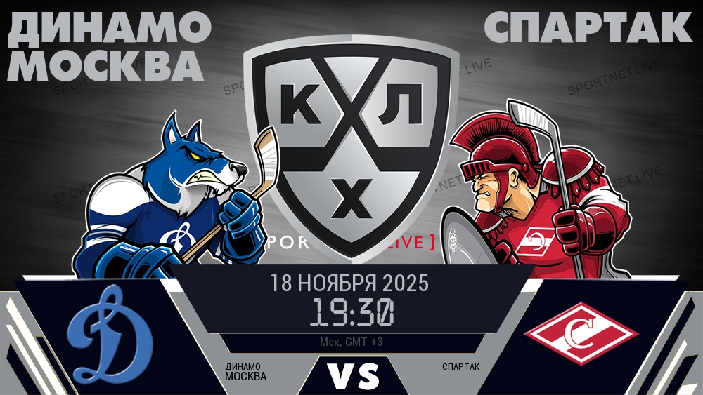 Динамо Москва - Спартак хайлайты 2025-11-18