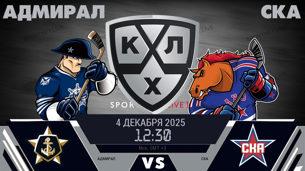 Адмирал - СКА хайлайты 2025-12-04