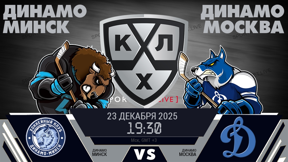 Динамо Минск - Динамо Москва хайлайты 2025-12-23