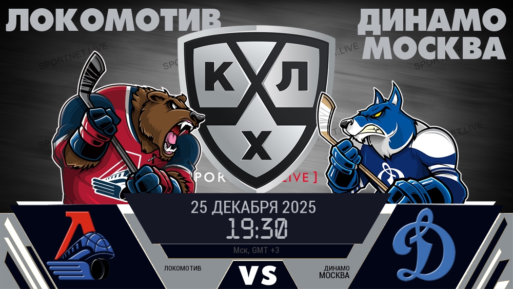 Локомотив - Динамо Москва хайлайты 2025-12-25