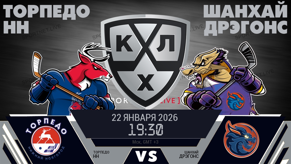 Торпедо НН - Шанхай Дрэгонс хайлайты 2026-01-22
