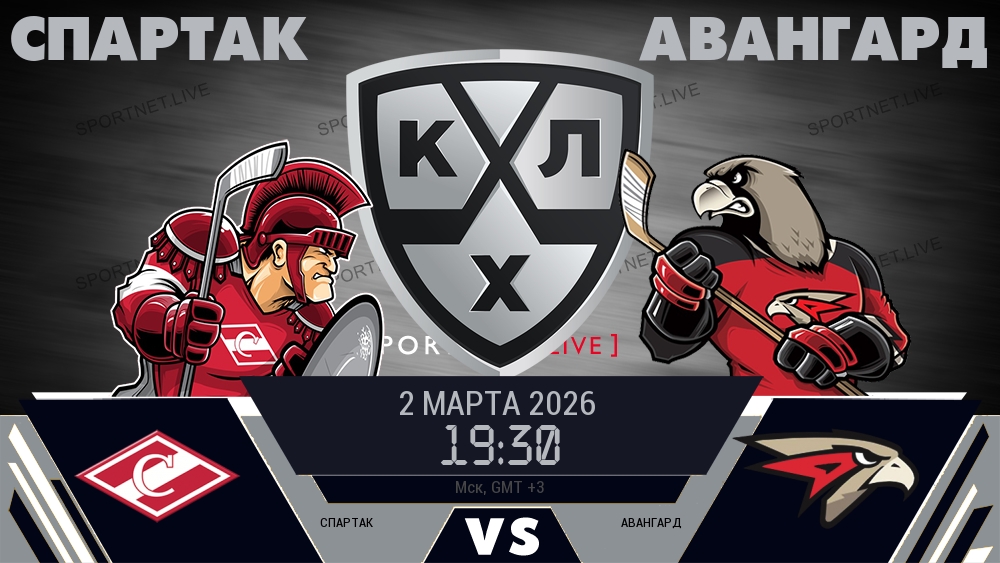 Спартак - Авангард хайлайты 2026-03-02