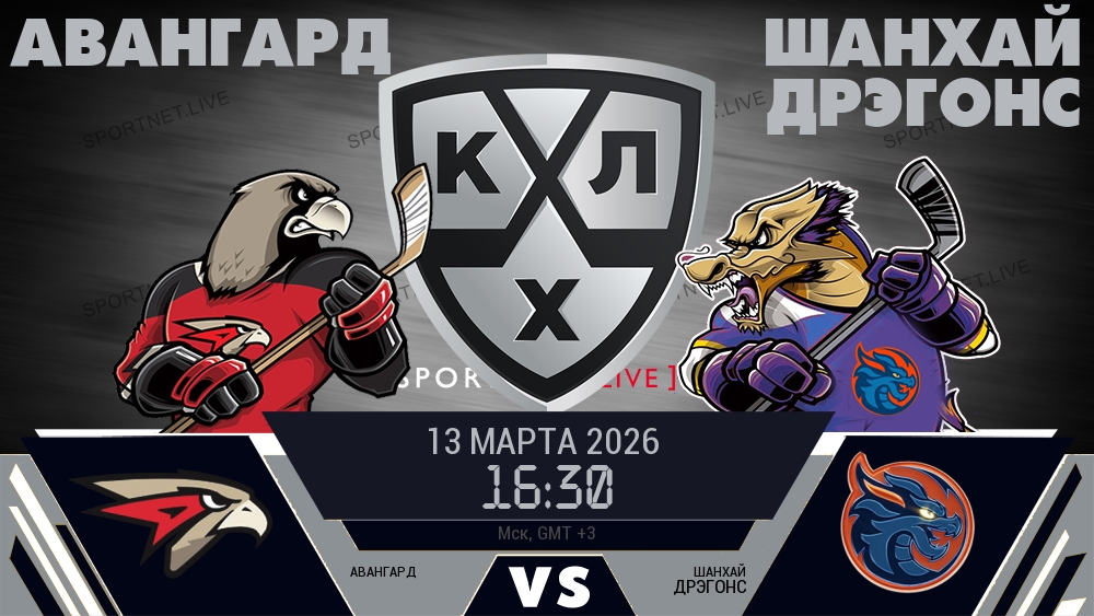 Авангард - Шанхай Дрэгонс хайлайты 2026-03-13
