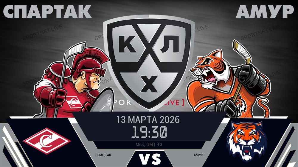 Спартак - Амур хайлайты 2026-03-13
