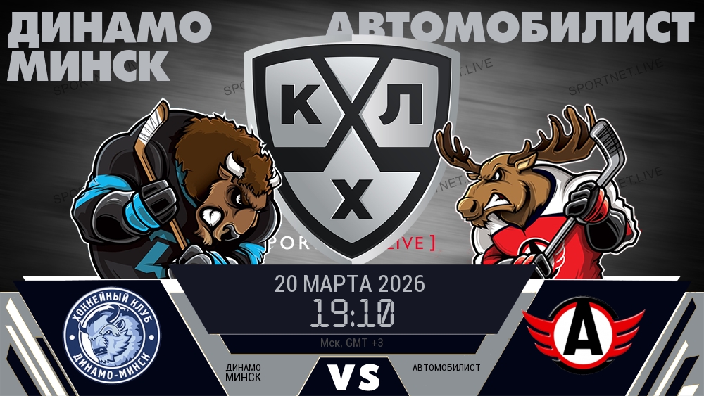 Динамо Минск - Автомобилист хайлайты 2026-03-20