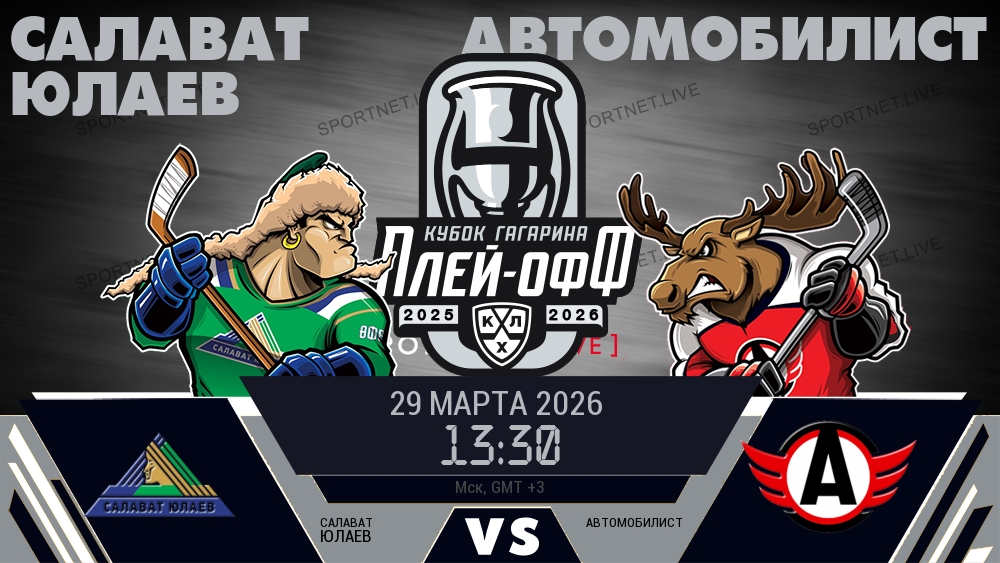 Салават Юлаев - Автомобилист хайлайты 2026-03-29