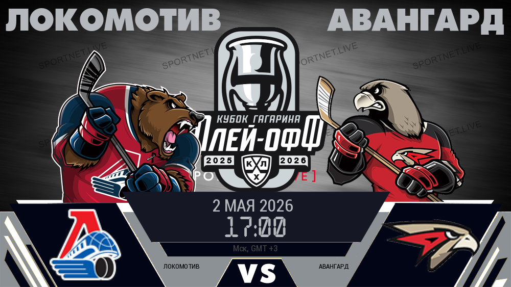 Локомотив - Авангард хайлайты 2026-05-02