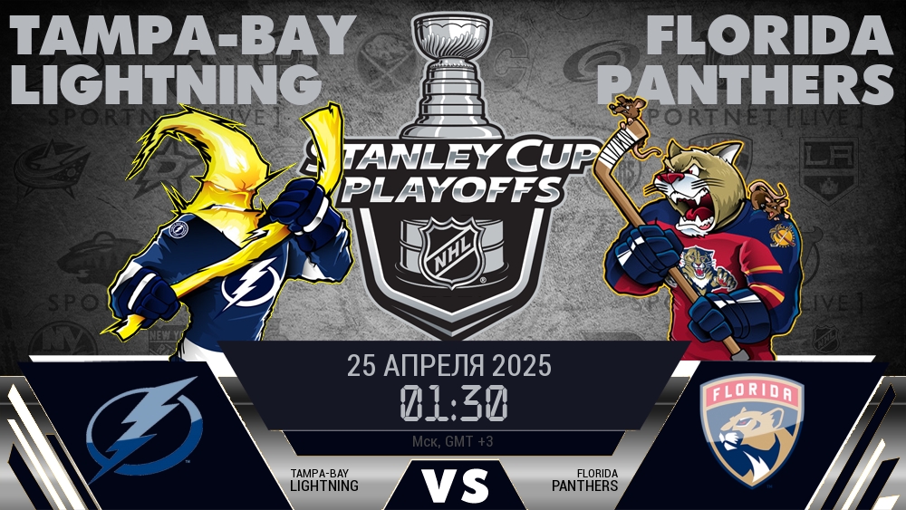 Тампа-Бэй Лайтнинг - Флорида Пантерз хайлайты 2025-04-25