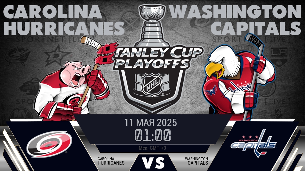 Каролина Харрикейнз - Вашингтон Кэпиталз хайлайты 2025-05-11
