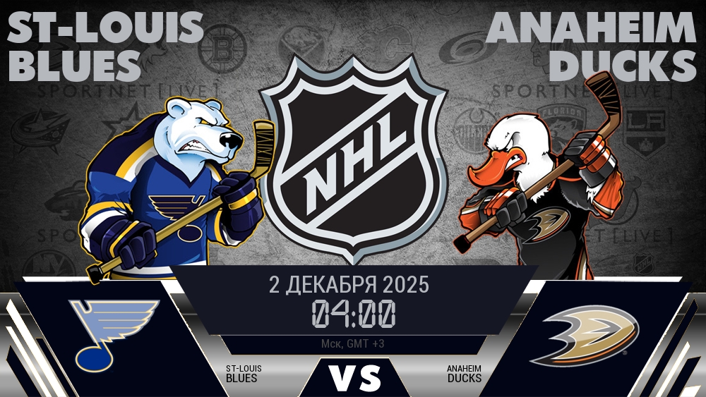 Сент-Луис Блюз - Анахайм Дакс хайлайты 2025-12-02