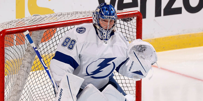 Андрей Василевский - лучший голкипер по версии генменеджеров клубов NHL