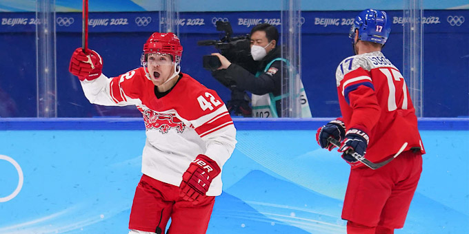 Сборная Чехии проиграла Дании