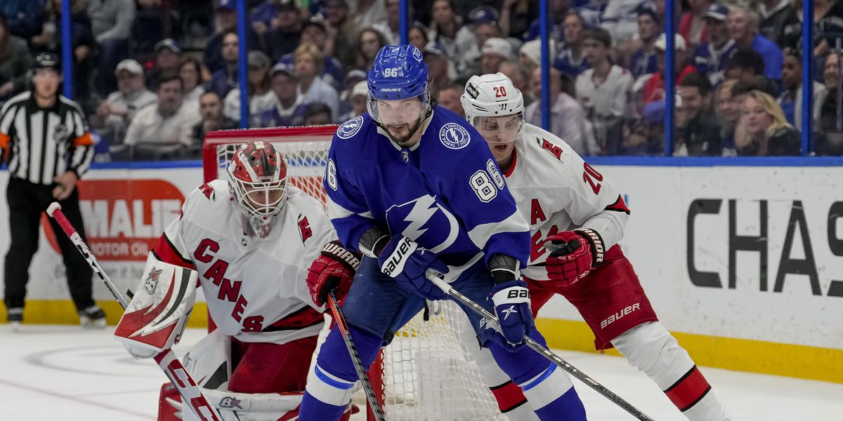 Tampa Bay Lightning plane