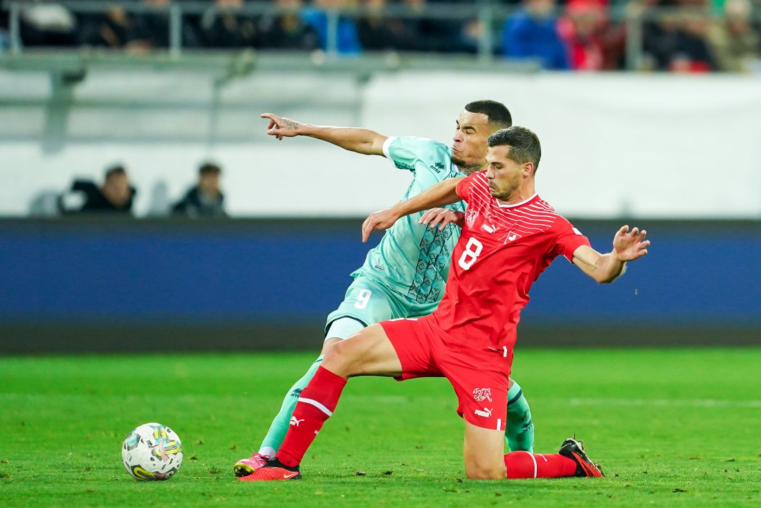 Белоруссия упустила победу над Швейцарией в отборе Евро-2024, ведя 3:1 к 89-й минуте