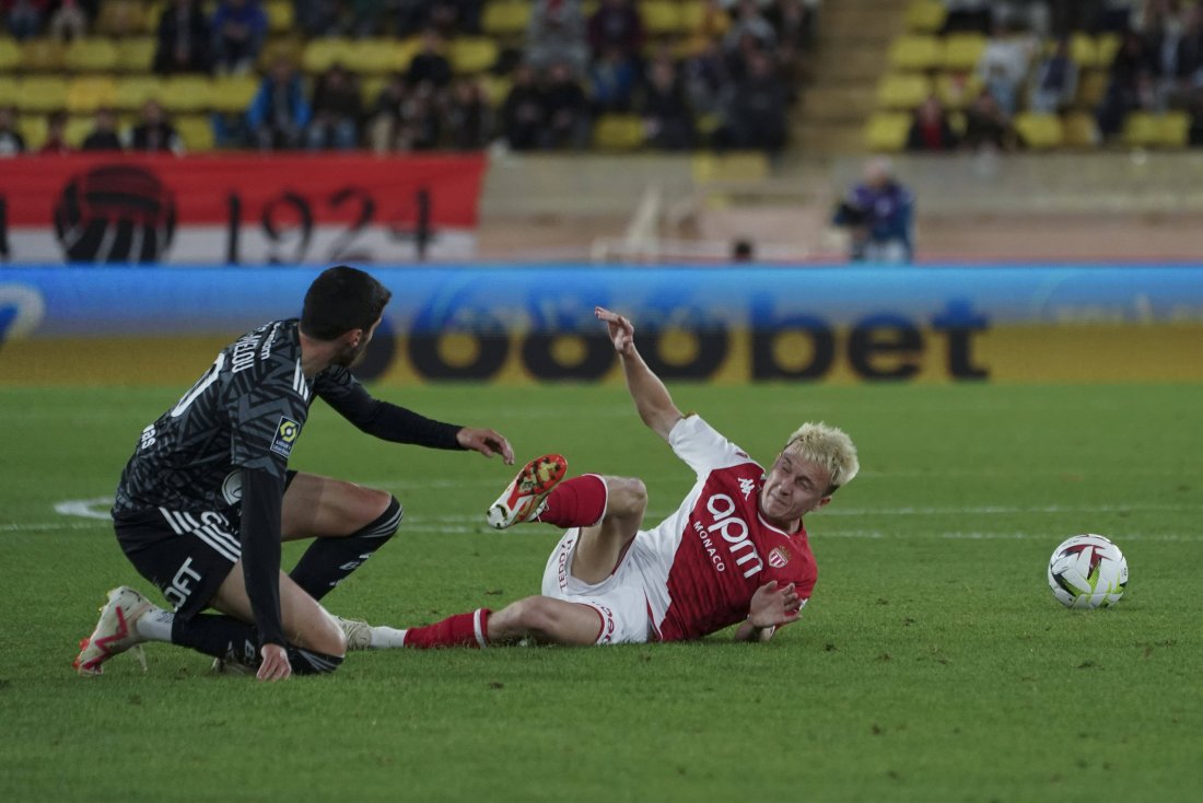 Головин забил свой пятый гол за Монако в Лиге 1 в ворота Бреста